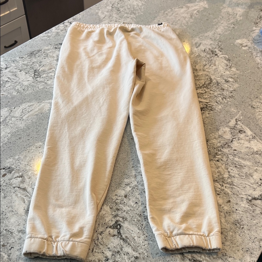 Puma Light Yellow Jogger Sweat Pants Size S - Picture 5 of 7